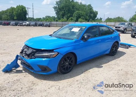 2024 Honda Civic Sport из США, поврежденный, VIN 19XFL2H81RE001914